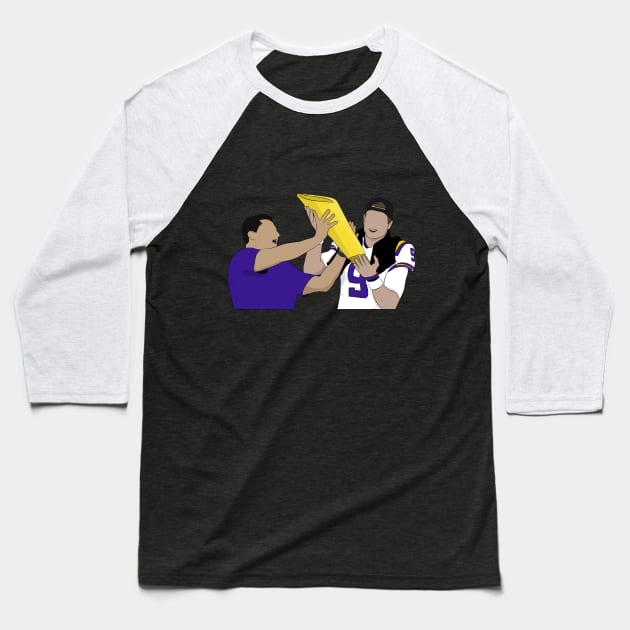 Joe Burrow and Ed Oregon Baseball T-Shirt by SickSticksCo